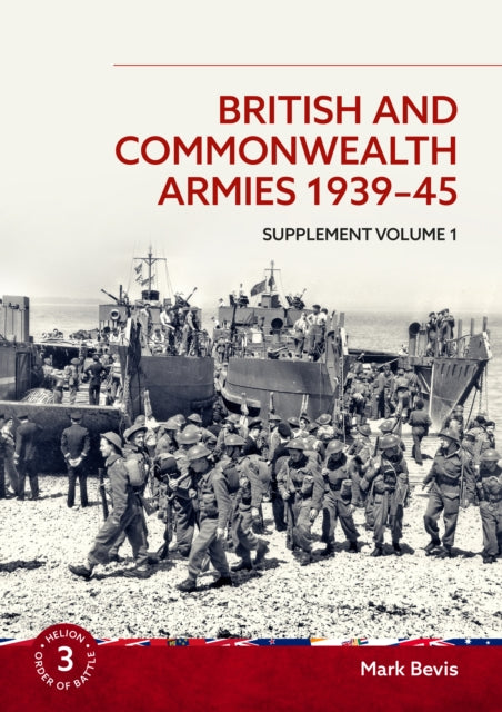 Book cover of: British and Commonwealth Armies 1939-45 Supplement Volume 1