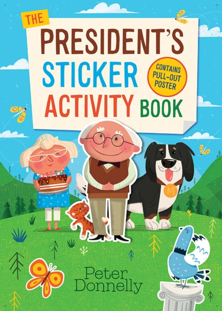 President’s Sticker Activity Book 9781804583029 Peter Donnelly