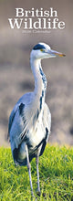 Book cover of: British Wildlife Slim Calendar 2026  Slimline Calendar - 12 Month