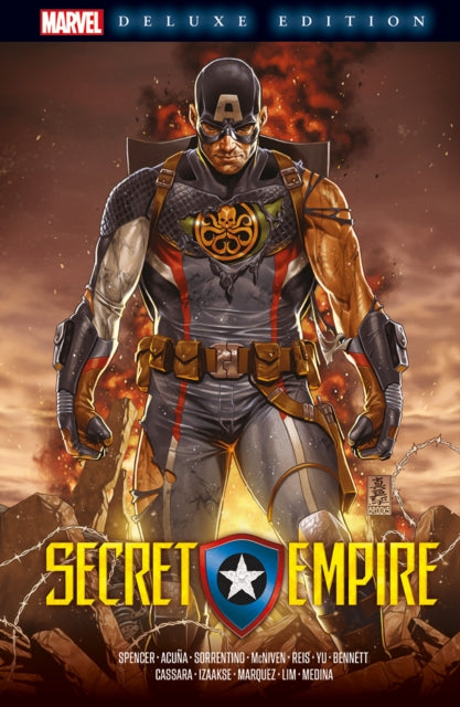Book cover of: Marvel Deluxe Edition: Secret Empire. By: Nick Spencer