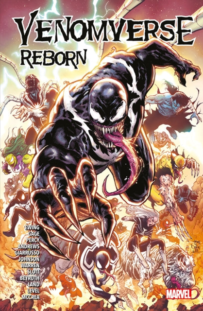 Book cover of: Venomverse: Reborn. By: Al Ewing