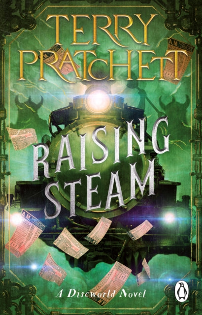Book cover of: Raising Steam. By: Terry Pratchett