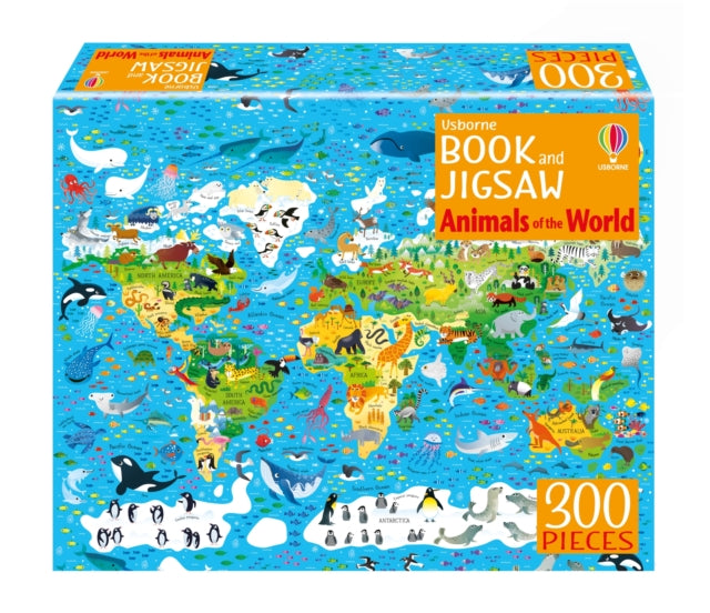 Usborne Book and Jigsaw Animals of the World 9781805072898 SMITH, SAM