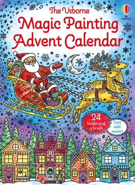 Book cover of: Magic Painting Advent Calendar. By: WHEATLEY, ABIGAIL