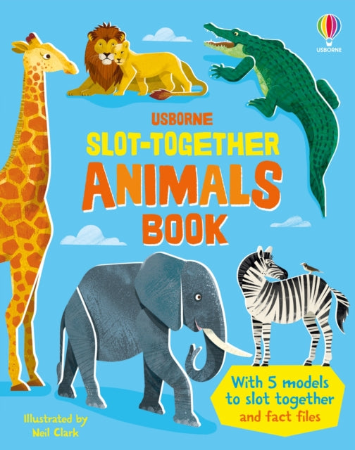 Book cover of: Slot-together Animals Book. By: WHEATLEY, ABIGAIL