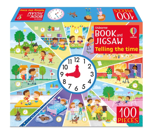 Usborne Book and Jigsaw Telling the Time 9781805312932 NOLAN, KATE