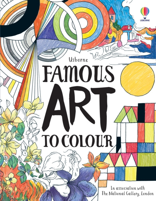 Book cover of: Famous Art to Colour