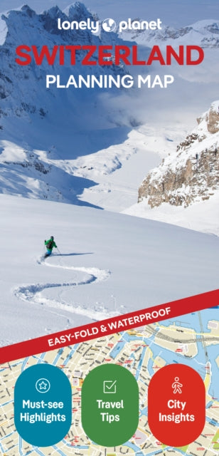 Lonely Planet Switzerland Planning Map