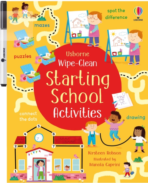 Book cover of: Wipe-Clean Starting School Activities