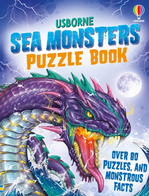 Book cover of: Sea Monsters Puzzle Book