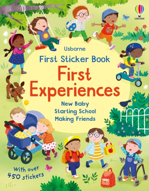 Book cover of: First Sticker Book First Experiences