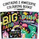 Book cover of: Two Awesome Colouring Books