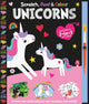 Book cover of: Scratch, Paint & Colour Unicorns