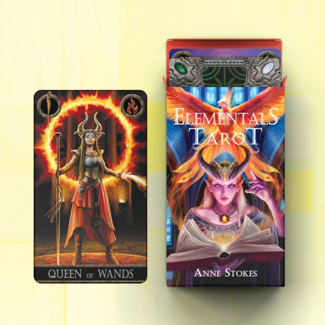 Book cover of: Anne Stokes Tarot Card Pack