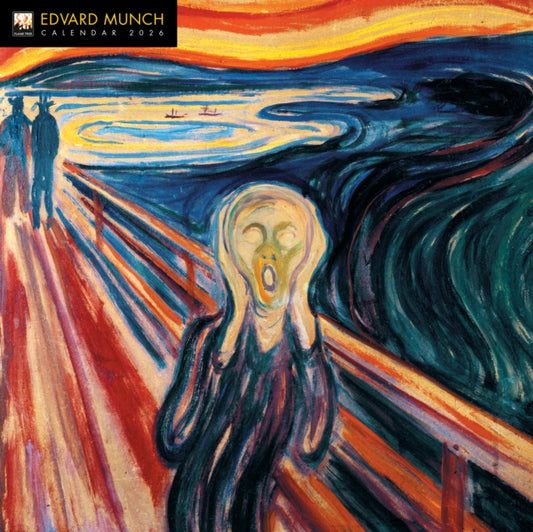 Book cover of: Edvard Munch Wall Calendar 2026 (Art Calendar)