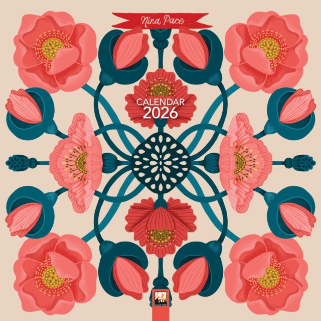 Book cover of: Nina Pace Wall Calendar 2026 (Art Calendar)