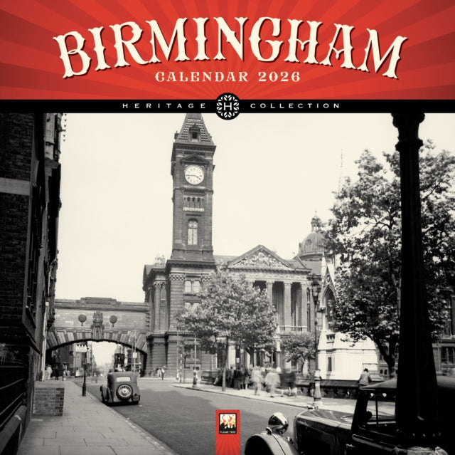 Book cover of: Birmingham Heritage Wall Calendar 2026 (Art Calendar)