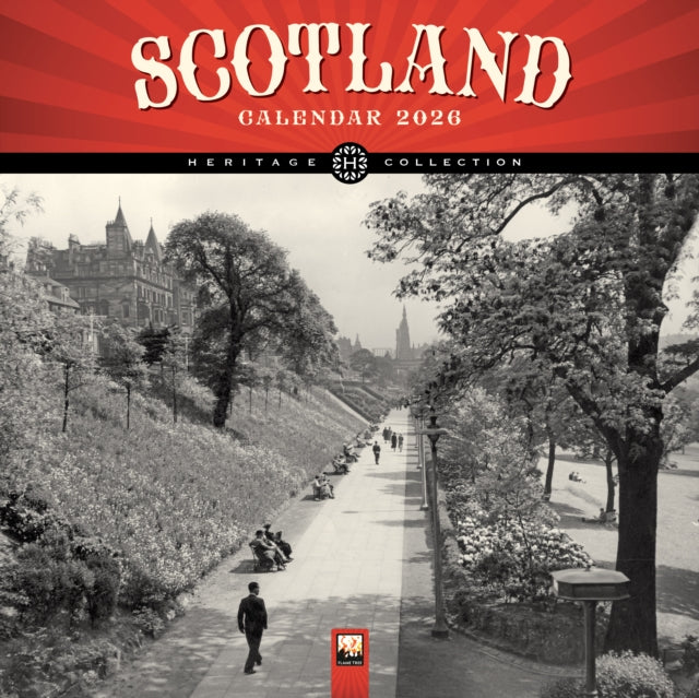 Book cover of: Scotland Heritage Wall Calendar 2026 (Art Calendar)