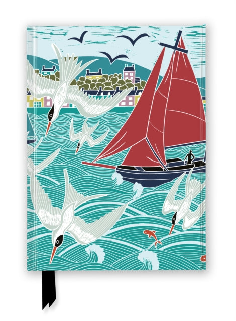 Book cover of: Kate Heiss: Terns on the Tide (Foiled Journal)