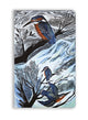 Book cover of: Angela Harding: Suffolk Kingfishers (Soft Touch Journal)
