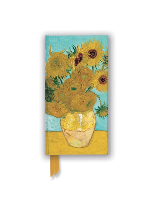 Vincent van Gogh: Sunflowers (Foiled Slimline Journal)