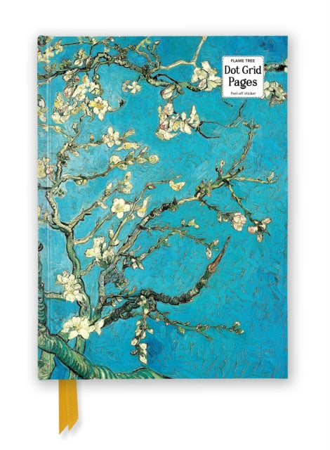 Book cover of: Vincent van Gogh: Almond Blossom (Foiled Dot Grid Journal)