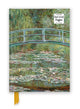 Book cover of: Claude Monet: Bridge over a Pond of Water Lilies (Foiled Dot Grid Journal)