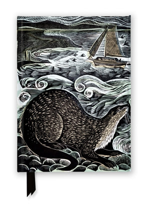 Angela Harding: Shetland Otter & Windsong (Foiled Journal)