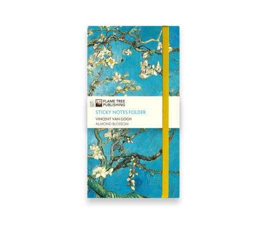 Vincent van Gogh: Almond Blossom Flame Tree Sticky Notes Folder