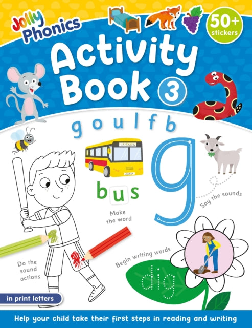 Jolly Phonics Activity Book 3