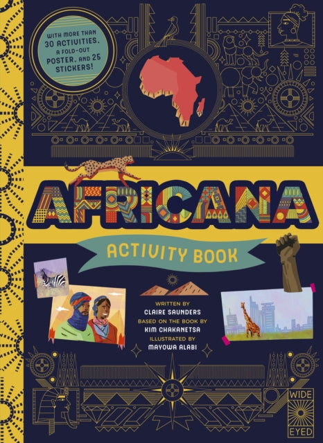 Africana Activity Book 9781836000730 Claire Saunders