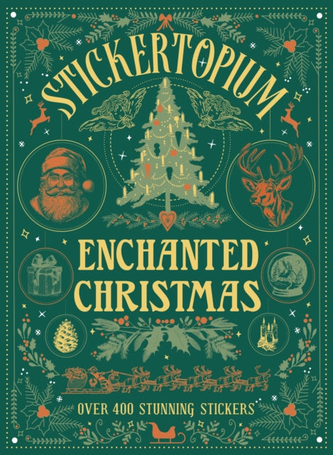 Stickertopium: Enchanted Christmas 9781836001492 Design Eye