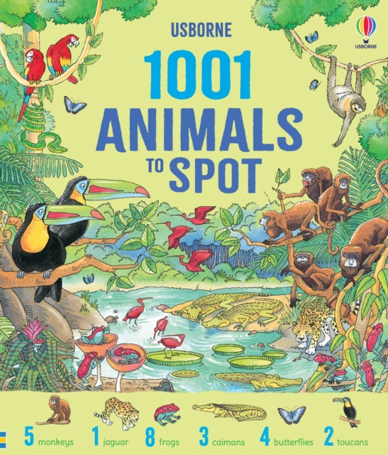 1001 Animals to Spot 9781836041917 Gillian Doherty
