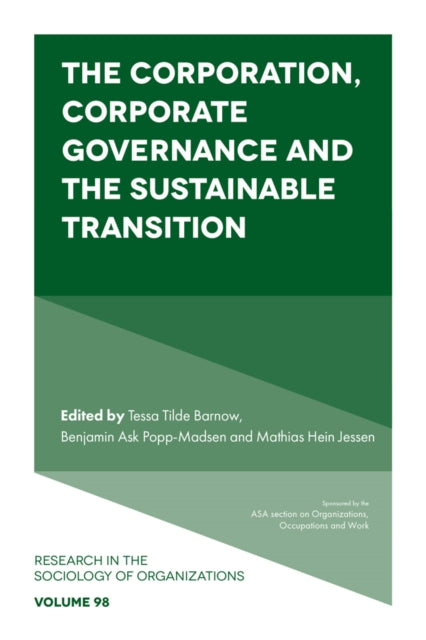 Book cover of: Corporation, Corporate Governance and the Sustainable Transition