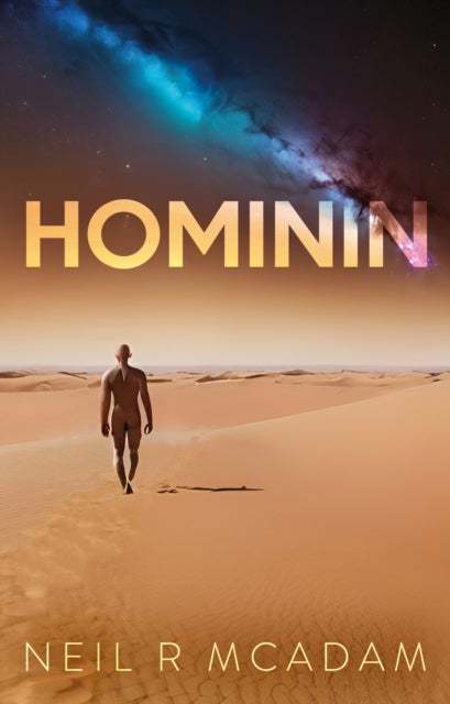 Book cover of: Hominin. By: Neil R. McAdam
