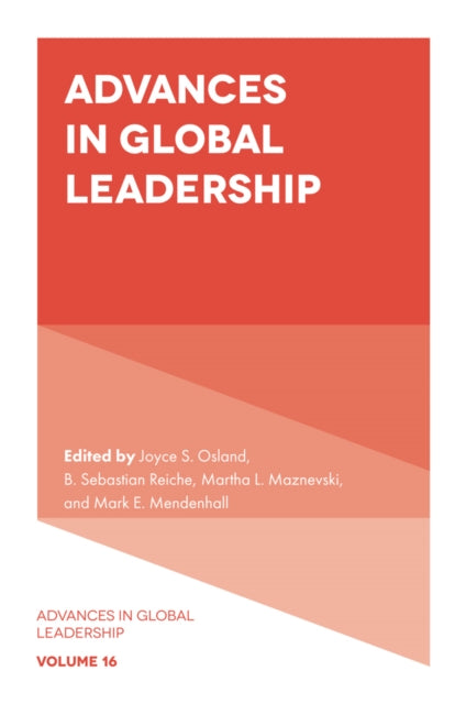 Book cover of: Advances in Global Leadership. By: Joyce S. Osland