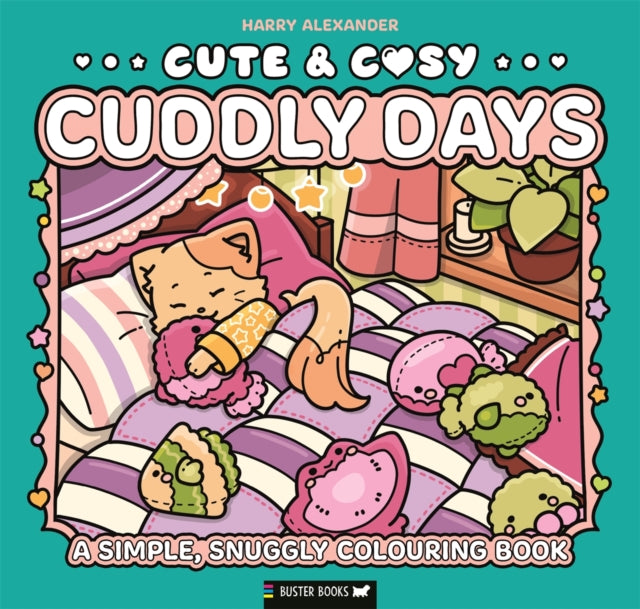 Cute & Cosy: Cuddly Days, A Simple, Snuggly Colouring Book 9781837251124 Harry Thornton