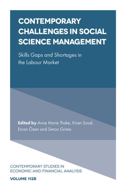 Book cover of: Contemporary Challenges in Social Science Management. By: Anne Marie Thake