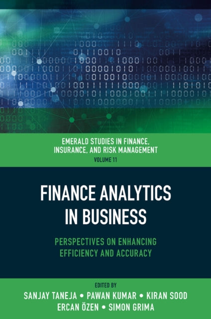 Book cover of: Finance Analytics in Business. By: Sanjay Taneja