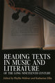 Book cover of: Reading Texts in Music and Literature of the Long Nineteenth Century