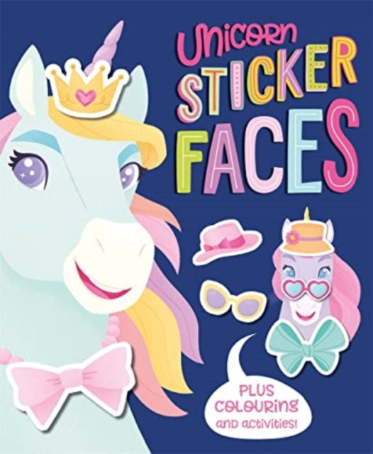 Book cover of: Unicorn Sticker Faces