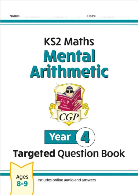 Book cover of: KS2 Maths Year 4 Mental Arithmetic Targeted Question Book (includes Online Answers & Audio Tests)