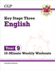 Book cover of: KS3 Year 9 English 10-Minute Weekly Workouts