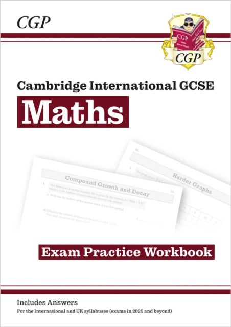 Book cover of: Cambridge International GCSE Maths Exam Practice Workbook: Core & Extended