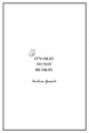 Book cover of: It's okay to not be okay