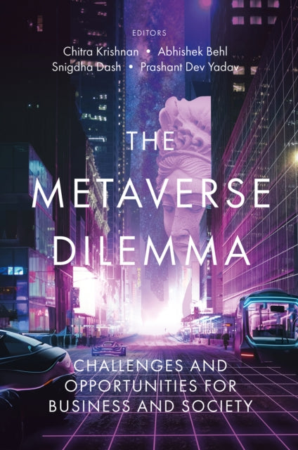 Book cover of: Metaverse Dilemma. By: Chitra Krishnan
