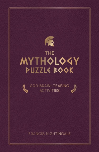 Book cover of: Mythology Puzzle Book. By: Francis Nightingale