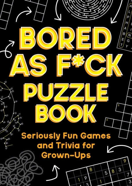 Book cover of: Bored As F*ck Puzzle Book. By: Summersdale Publishers