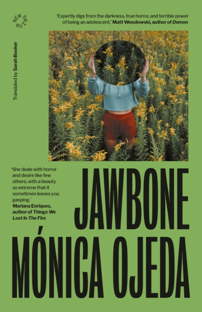 Book cover of: Jawbone. By: Mónica Ojeda