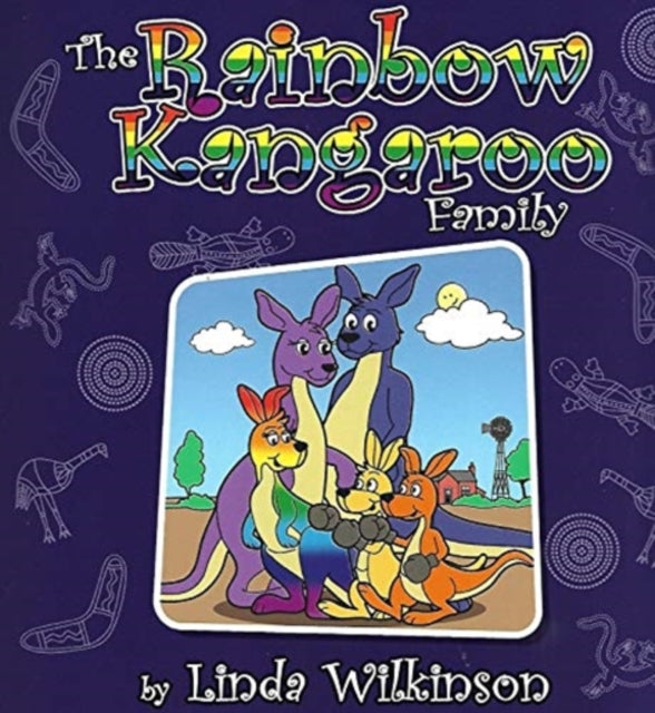 Book cover of: Rainbow Kangaroo Family